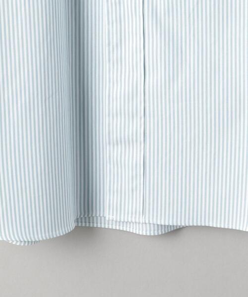LOEFF（ロエフ）の「＜LOEFF（ロエフ）＞ ロンドンストライプ ボタンダウンシャツ MEN'S（シャツ/ブラウス・メンズ・オリーブ/ターコイズブルー・1/2）」の6枚目の写真