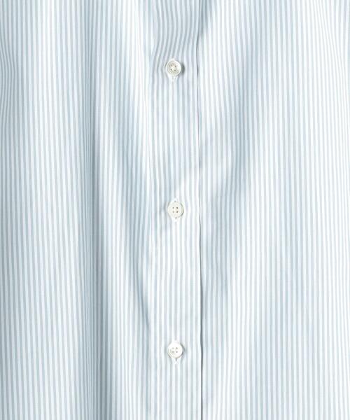 LOEFF（ロエフ）の「＜LOEFF（ロエフ）＞ ロンドンストライプ ボタンダウンシャツ MEN'S（シャツ/ブラウス・メンズ・オリーブ/ターコイズブルー・1/2）」の7枚目の写真