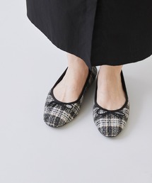【21.0~26.5サイズ展開 / 新色追加】【 ふわカル 】 ラウンドトゥ バレエシューズ