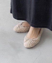 【21.0～26.5サイズ展開 / 新色追加】【 ふわカル 】 ラウンドトゥ バレエシューズ