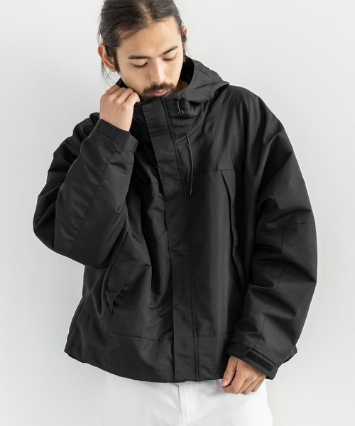Rocky Monroe(ロッキーモンロー)の「タスラン ショート丈BIGマウンテンパーカー(マウンテンパーカー・メンズ・ブラウン/ベージュ/ブラック/ホワイト・M/L)」の3枚目の写真