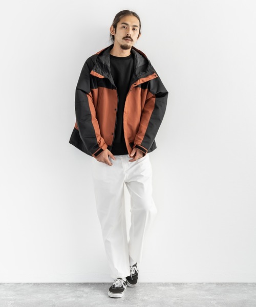Rocky Monroe(ロッキーモンロー)の「タスラン ショート丈BIGマウンテンパーカー(マウンテンパーカー・メンズ・ブラウン/ベージュ/ブラック/ホワイト・M/L)」の15枚目の写真