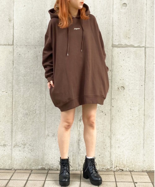 apres jour(アプレジュール)の「ゆるだぼフーディー【ZOZOTOWN限定アイテム】【9AP】(パーカー・レディース・ダークブラウン/ベージュ/アイボリー/ラベンダー・SMALL/MEDIUM)」の12枚目の写真