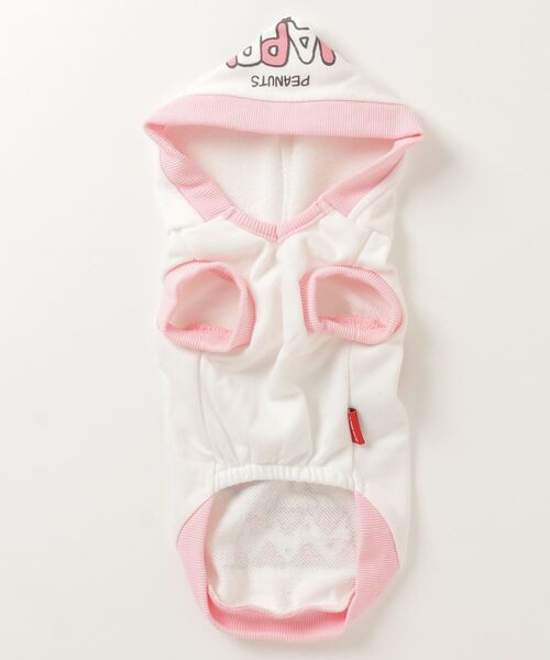 Burner（バーナー）の「PEANUTS スヌーピーアニバーサリーパーカー（ペットウェア・レディース・イエロー/ピンク・3号/3L/2号/4号/5号）」の4枚目の写真