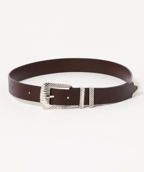 PAGEBOY（ページボーイ）の「モードバックルベルト2（ベルト・レディース・レオパード/ブラック/ダークブラウン/ホワイト系その他/ゼブラ/チェック/グレー系その他2/オフホワイト/ホワイト系その他2・FREE）」の11枚目の写真