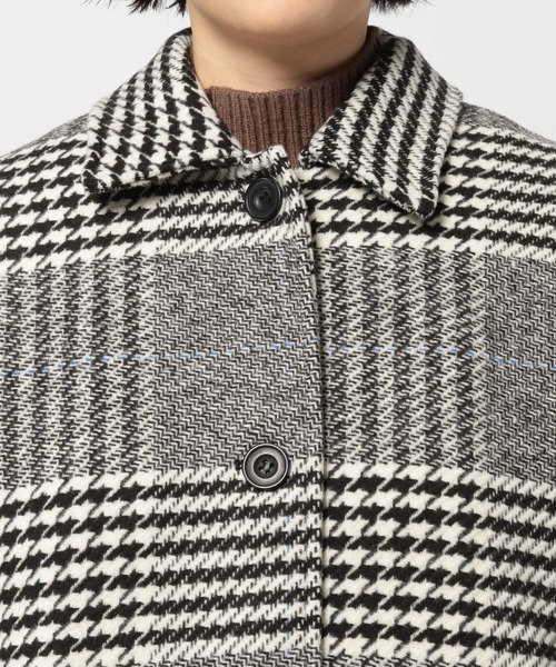 PAGEBOY（ページボーイ）の「チェックマキシルーズコート（ダウンジャケット/コート・レディース・ブラック/チェック・FREE）」の16枚目の写真