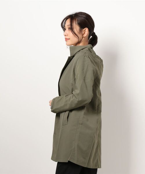 BELLUNA（ベルーナ）の「ポケッタブルはっ水コート（その他アウター・レディース・カーキ/マスタード・MEDIUM/LARGE/X-LARGE）」の4枚目の写真
