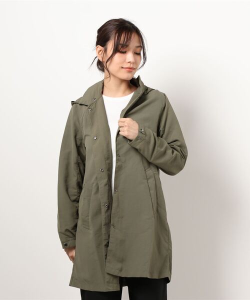 BELLUNA（ベルーナ）の「ポケッタブルはっ水コート（その他アウター・レディース・カーキ/マスタード・MEDIUM/LARGE/X-LARGE）」の7枚目の写真