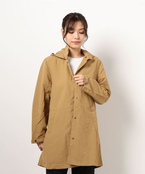 BELLUNA（ベルーナ）の「ポケッタブルはっ水コート（その他アウター・レディース・カーキ/マスタード・MEDIUM/LARGE/X-LARGE）」の8枚目の写真