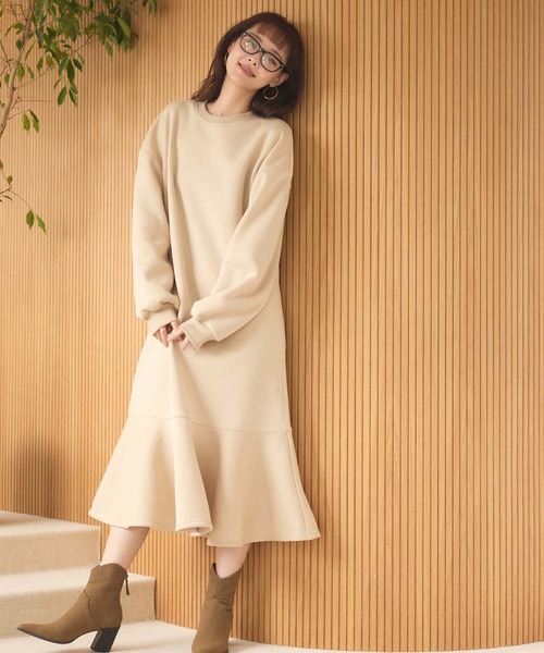 セール】【低身長/高身長向けサイズあり】裏起毛ソフト