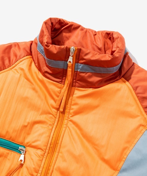 rehacer(レアセル)の「rehacer : Over Size Joint Boa Jacket /オーバーサイズ ジョイント ボアジャケット(ブルゾン・メンズ・オレンジ/グリーン・MEDIUM/LARGE/X-LARGE)」の3枚目の写真