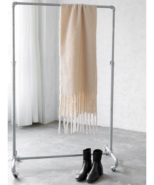 amel（エイメル）の「スクエアトゥソックスブーツ（ブーツ・レディース・ブラック・23.5cm/24.5cm/23.0cm/24.0cm）」の6枚目の写真