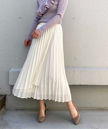 PICCIN | レザーライクプリーツスカート(スカート)