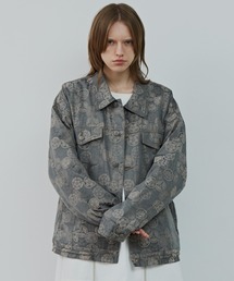 AIVER（アイバー）の「AIVER 和柄ジャガードビッグGジャン