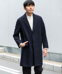 チェスターコート ブルー ネイビー 青色系 ファッション通販 Zozotown