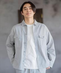 coen | 【WEB限定カラー】USAコットンシェフシャツ"CHEF SHIRTS"(セットアップ対応)#(シャツ/ブラウス)