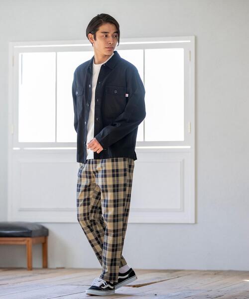 coen(コーエン)の「【WEB限定カラー】USAコットンシェフシャツ"CHEF SHIRTS"(セットアップ対応)#(シャツ/ブラウス・メンズ・ブラウン/ベージュ/ネイビー/オリーブ/ライトグレー/ブラック/オフホワイト・SMALL/MEDIUM/X-LARGE/LARGE)」の12枚目の写真