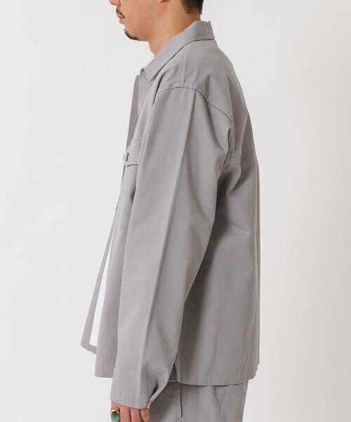 coen(コーエン)の「【WEB限定カラー】USAコットンシェフシャツ"CHEF SHIRTS"(セットアップ対応)#(シャツ/ブラウス・メンズ・ブラウン/ベージュ/ネイビー/オリーブ/ライトグレー/ブラック/オフホワイト・SMALL/MEDIUM/X-LARGE/LARGE)」の20枚目の写真