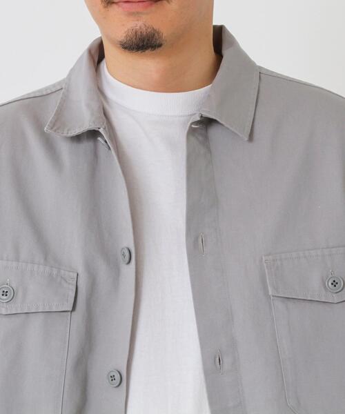 coen(コーエン)の「【WEB限定カラー】USAコットンシェフシャツ"CHEF SHIRTS"(セットアップ対応)#(シャツ/ブラウス・メンズ・ブラウン/ベージュ/ネイビー/オリーブ/ライトグレー/ブラック/オフホワイト・SMALL/MEDIUM/X-LARGE/LARGE)」の22枚目の写真