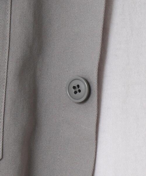 coen(コーエン)の「【WEB限定カラー】USAコットンシェフシャツ"CHEF SHIRTS"(セットアップ対応)#(シャツ/ブラウス・メンズ・ブラウン/ベージュ/ネイビー/オリーブ/ライトグレー/ブラック/オフホワイト・SMALL/MEDIUM/X-LARGE/LARGE)」の16枚目の写真