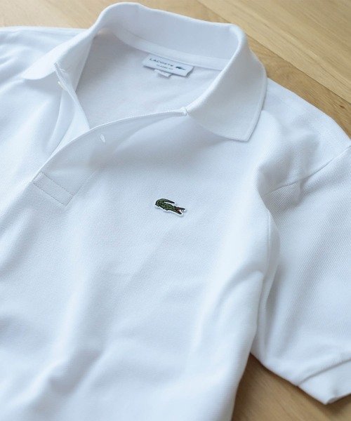 LACOSTE L1212 ポロシャツ ホワイト LACOSTE ポロシャツ / ラコステ L1212 Short Sleeve Classic