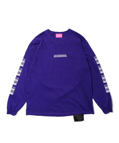 PSYCHOLOGICAL METAMORPHOSIS(サイコロジカルメタモーフォーセス)の「BOX LOGO LS TEE(Tシャツ/カットソー・メンズ・グリーン/ブラック/パープル・XXL/M/L/XL)」の22枚目の写真