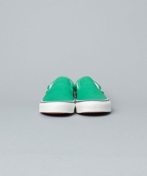 VANS（バンズ）の「【 VANS / ヴァンズ】  CLASSIC SLIP-ON 98 DX  ANAHEIM FACTORY クラシックスリッポン98DX アナハイム・ファクトリー（スリッポン・メンズ・グリーン/ブルー/ホワイト・10/5/8h/6/6h/5h/7h/8/9h/9）」の8枚目の写真