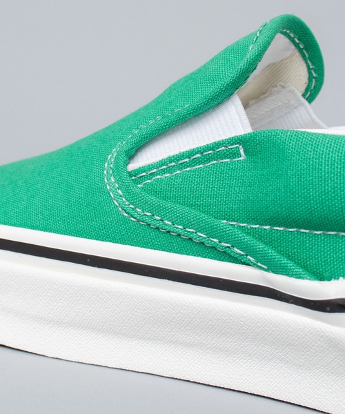 VANS（バンズ）の「【 VANS / ヴァンズ】  CLASSIC SLIP-ON 98 DX  ANAHEIM FACTORY クラシックスリッポン98DX アナハイム・ファクトリー（スリッポン・メンズ・グリーン/ブルー/ホワイト・10/5/8h/6/6h/5h/7h/8/9h/9）」の16枚目の写真