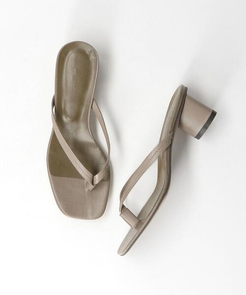 BEAUTY&YOUTH UNITED ARROWS（ビューティーアンドユースユナイテッドアローズ）の「＜nereana＞レザートングサンダル ◆（サンダル・レディース・ブラック/モカ・36h/37/37h/38）」の3枚目の写真