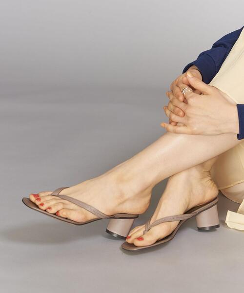 BEAUTY&YOUTH UNITED ARROWS（ビューティーアンドユースユナイテッドアローズ）の「＜nereana＞レザートングサンダル ◆（サンダル・レディース・ブラック/モカ・36h/37/37h/38）」の5枚目の写真