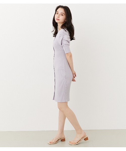 収納力抜群のrienda リエンダ のワンピース 2wayショルダーギャザータイトニットワンピース 110es773 1000 を購入できます Rienda2wayショルダーギャザータイトニットワンピース ワンピース Rienda リエンダ のファッション