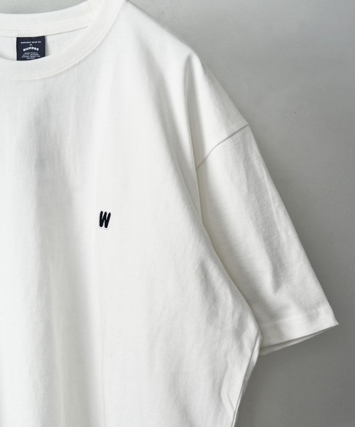 WKNDRS（ウィーキャンドース）の「【WKNDRS/ウィークエンダーズ】W LOGO S/S TEE（Tシャツ/カットソー・メンズ・ブラック/ホワイト/ブルー/オレンジ・LARGE/MEDIUM）」の15枚目の写真