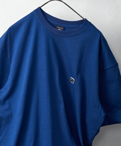 WKNDRS（ウィーキャンドース）の「【WKNDRS/ウィークエンダーズ】W LOGO S/S TEE（Tシャツ/カットソー・メンズ・ブラック/ホワイト/ブルー/オレンジ・LARGE/MEDIUM）」の6枚目の写真