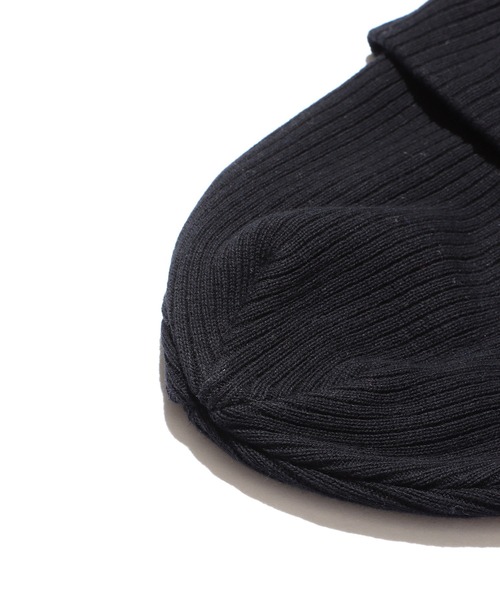 LONELY/論理（ロンリー）の「LONELY(論理)/ロンリー LONELY BEANIE ニットキャップ ニット帽 ビーニーキャップ（ニットキャップ/ビーニー・メンズ・グレー/ブラック/バーガンディー・ONE SIZE）」の5枚目の写真