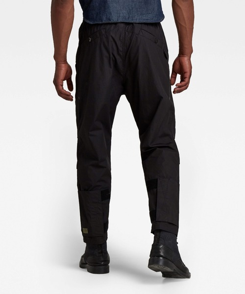 G-STAR（ジースター）の「UTILITY RELAXED POPLIN TRAINER（カーゴパンツ・メンズ・ダークブラック・32inch/30inch/28inch/34inch/29inch/33inch）」の2枚目の写真