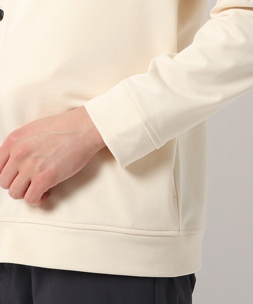 OPAQUE.CLIP(オペークドットクリップ)の「◆エアロノットインレイ Vネックカーディガン(カーディガン/ボレロ・メンズ・アイボリー/ブラック/ベージュ・03/02)」の19枚目の写真