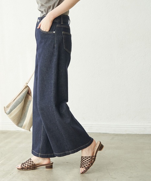 ROPE' PICNIC（ロペピクニック）の「ハンドメッシュラウンドヒールミュール（サンダル・レディース・ブラック/ダークブラウン/シルバー・23.0cm/23.5cm/24.0cm/24.5cm）」の14枚目の写真