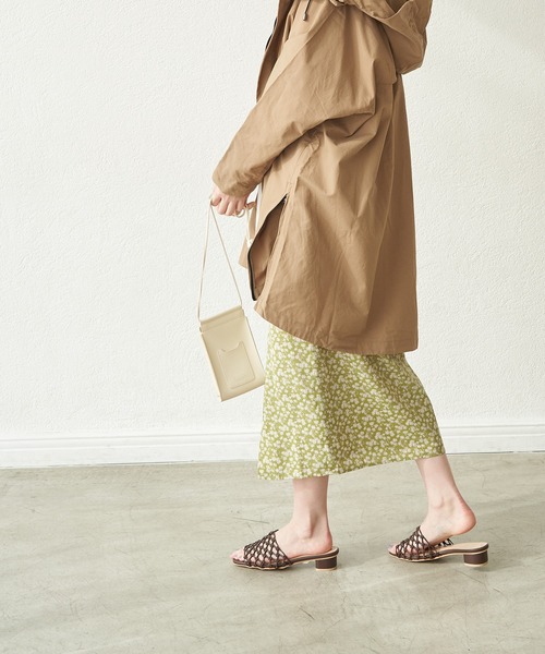 ROPE' PICNIC（ロペピクニック）の「ハンドメッシュラウンドヒールミュール（サンダル・レディース・ブラック/ダークブラウン/シルバー・23.0cm/23.5cm/24.0cm/24.5cm）」の15枚目の写真