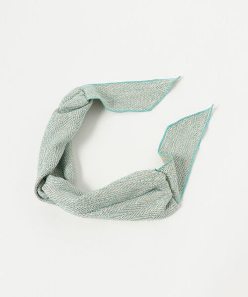 B:MING by BEAMS（ビーミングバイビームス）の「VLANK / ヘリンボーン ヘアバンド（ヘアバンド・レディース・ブラウン/ホワイト系その他5/ミント・ONE SIZE）」の12枚目の写真