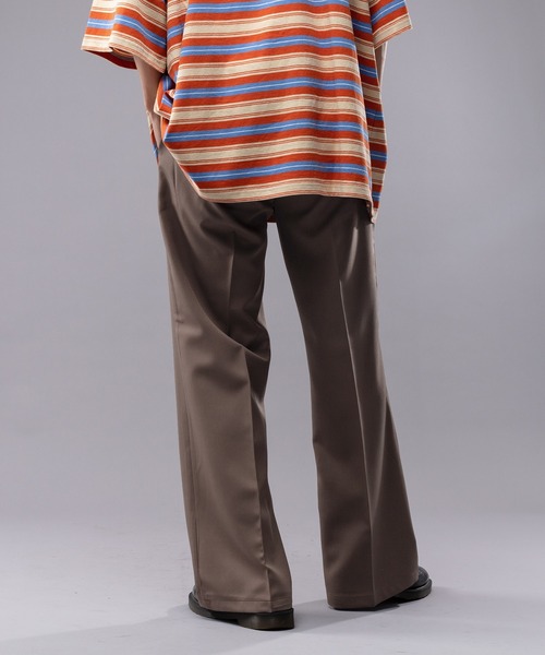 kutir（クティール）の「センタープレスワイドフレアパンツ（その他パンツ・メンズ・ブラック/レッド/グリーン/モカ・SMALL/MEDIUM/LARGE）」の11枚目の写真