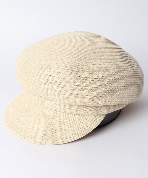 Sense of Grace（センスオブグレース）の「MOYU CASQUETTE キャスケット（キャスケット・レディース・ブラック/ブラウン/アイボリー/ナチュラル/ベージュ系その他/ブラック系/アイボリー系・FREE）」の2枚目の写真