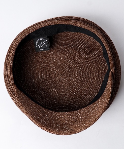 Sense of Grace（センスオブグレース）の「MOYU CASQUETTE キャスケット（キャスケット・レディース・ブラック/ブラウン/アイボリー/ナチュラル/ベージュ系その他/ブラック系/アイボリー系・FREE）」の10枚目の写真