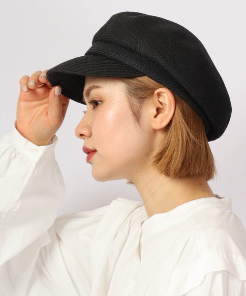 Sense of Grace（センスオブグレース）の「MOYU CASQUETTE キャスケット（キャスケット・レディース・ブラック/ブラウン/アイボリー/ナチュラル/ベージュ系その他/ブラック系/アイボリー系・FREE）」の14枚目の写真