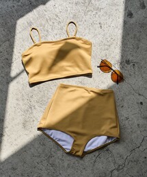 FREAK'S STORE（フリークスストア）の「▽【WEB限定】2WAYチューブトップビキニ (スイムウェア/水着)（水着・イエロー系）」