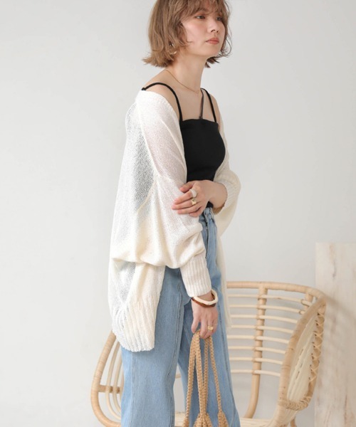 Bab(バブ)の「【WEB限定】アシンメトリーカップ付きキャミソール(キャミソール・レディース・ベージュ/ブラウン/ブラック・38)」の20枚目の写真