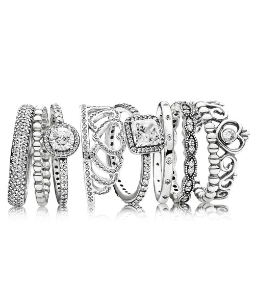 プリンセス ティアラ クラウン リング（リング）｜Pandora（パンドラ