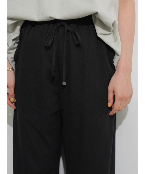 AMERICAN HOLIC(アメリカンホリック)の「カットツイルドロストイージーパンツ(その他パンツ・レディース・ブラック/ネイビー/モカ・M/L)」の6枚目の写真