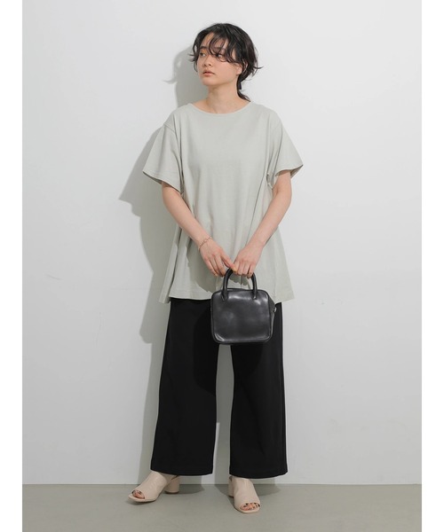 AMERICAN HOLIC(アメリカンホリック)の「カットツイルドロストイージーパンツ(その他パンツ・レディース・ブラック/ネイビー/モカ・M/L)」の7枚目の写真