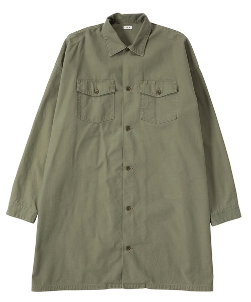 SEA（シー）の「VINTAGE 4XL ARMY シャツ（シャツ/ブラウス）」 - WEAR