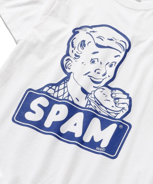 FREAK'S STORE（フリークスストア）の「OFFICIAL GOODS/オフィシャルグッズ SPAM T-SHIRT OLD BOY/スパム Tシャツ オールドボーイ/イラスト（Tシャツ/カットソー・メンズ・ホワイト・X-LARGE/LARGE/MEDIUM）」の7枚目の写真